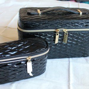 Large Trolley Make-up Case, with matching Smaller Make-up Bag.